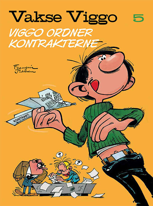 Vakse Viggo 5: Viggo Ordner Kontrakterne - Franquin - Bog