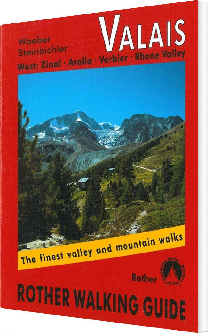 Billede af Rother Walking Guide - Valais - Michael Waeber - English Book