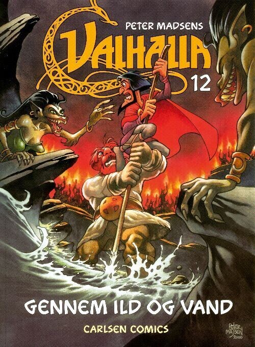 Valhalla 12: Gennem Ild Og Vand - Peter Madsen - Bog