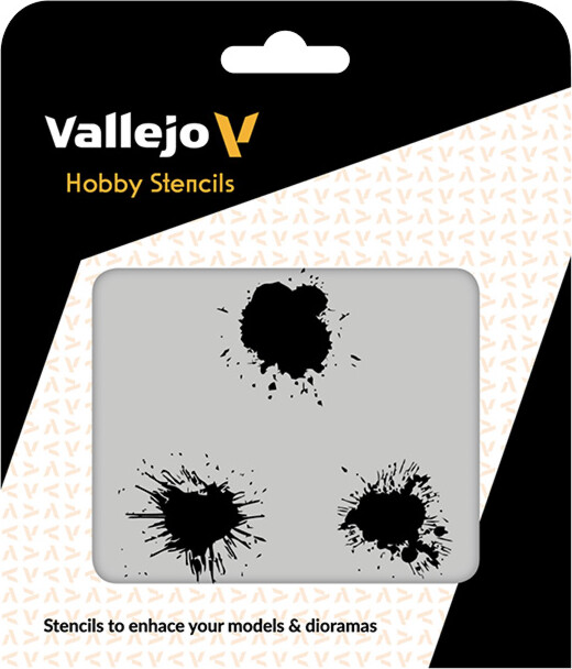 Vallejo - Hobby Stencils - Maleskabelon - Malerpletter