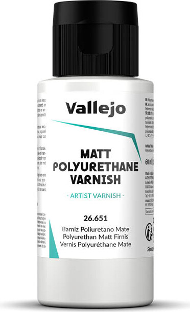 Vallejo - Matt Varnish - Mat Lak 200 Ml