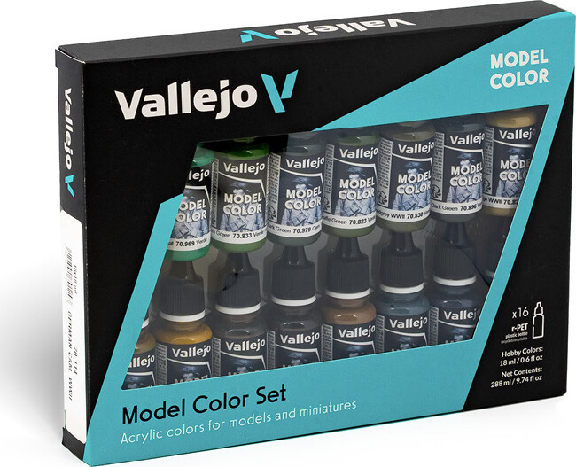 Vallejo - Model Maling Sæt - German Wwii Camo - 16x17 Ml
