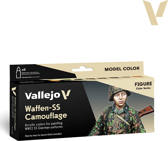 Vallejo - Waffen-ss Camouflage Set 8x17 Ml - 70180