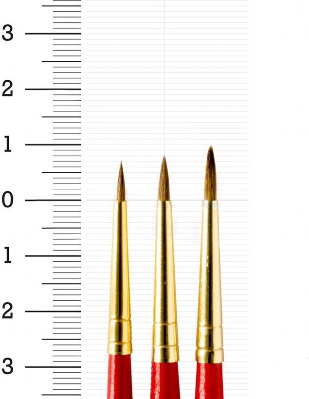 Winsor & Newton - Værdipakke - 3 Stk - Malerpensler