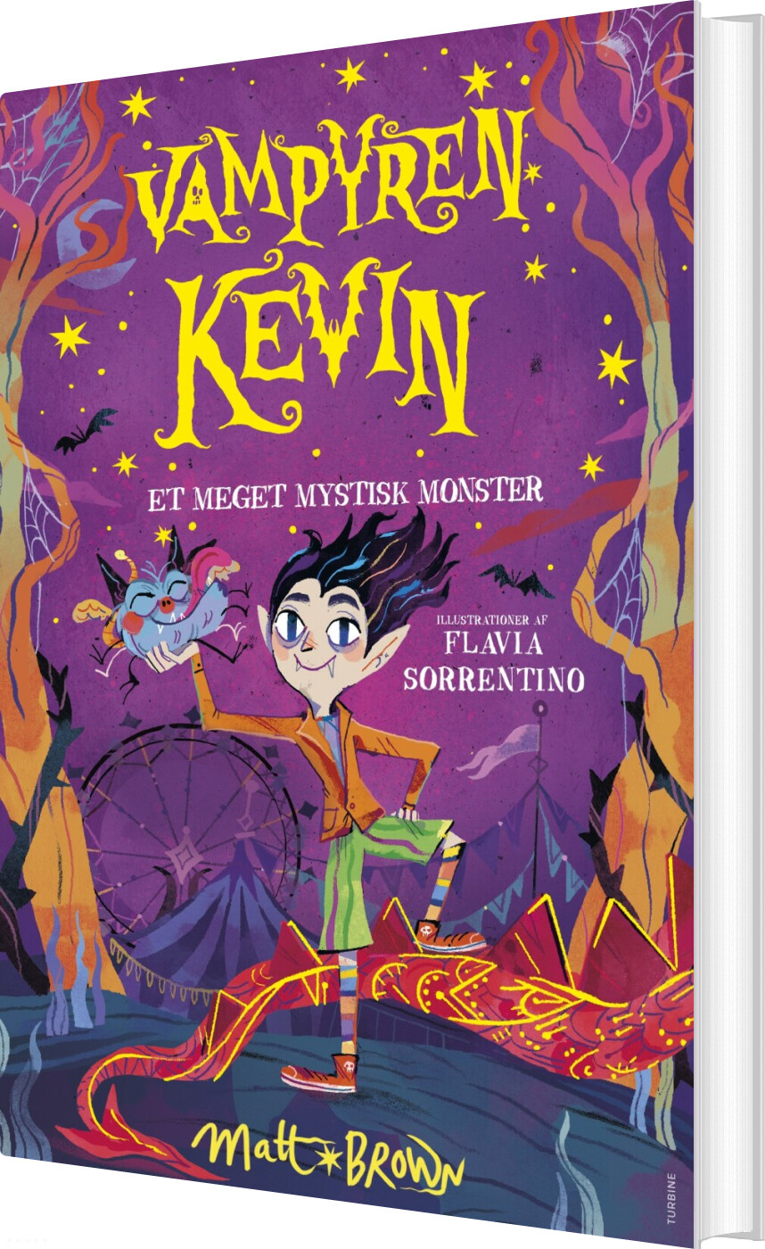 Vampyren Kevin - Et Meget Mystisk Monster - Matt Brown - Bog