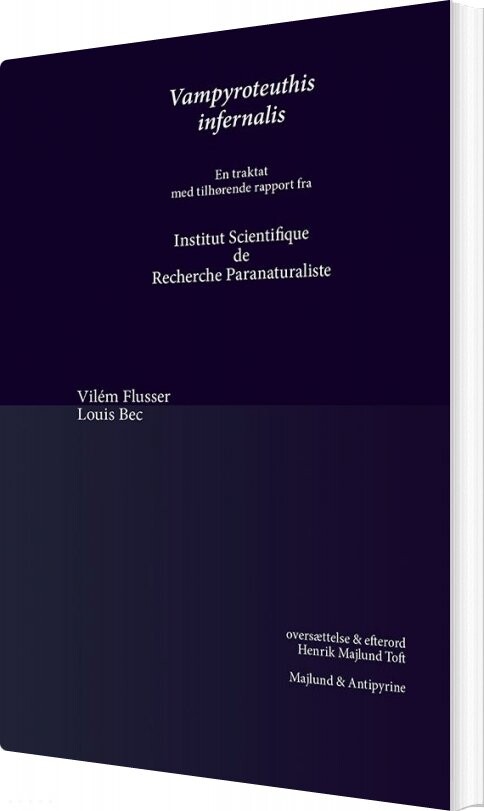 Vampyroteuthis Infernalis - Vilém Flusser - Bog