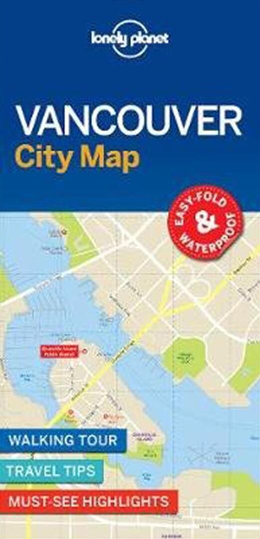 Billede af Vancouver City Map - Lonely Planet - English Book