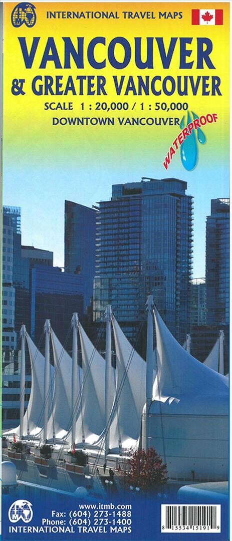 Vancouver & Greater Vancouver - Itmb - English Book