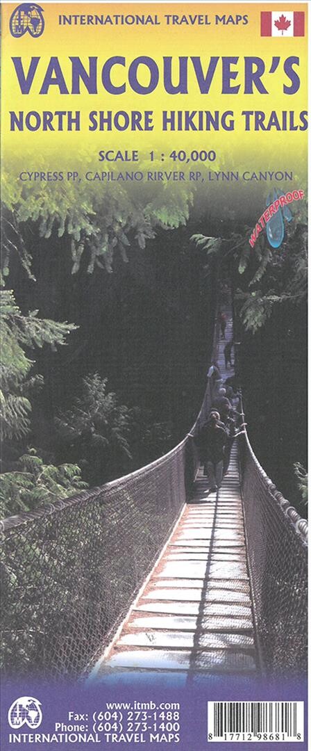 Vancouvers Northshore Hiking Trails & Fraser Valley - Itmb - English Book