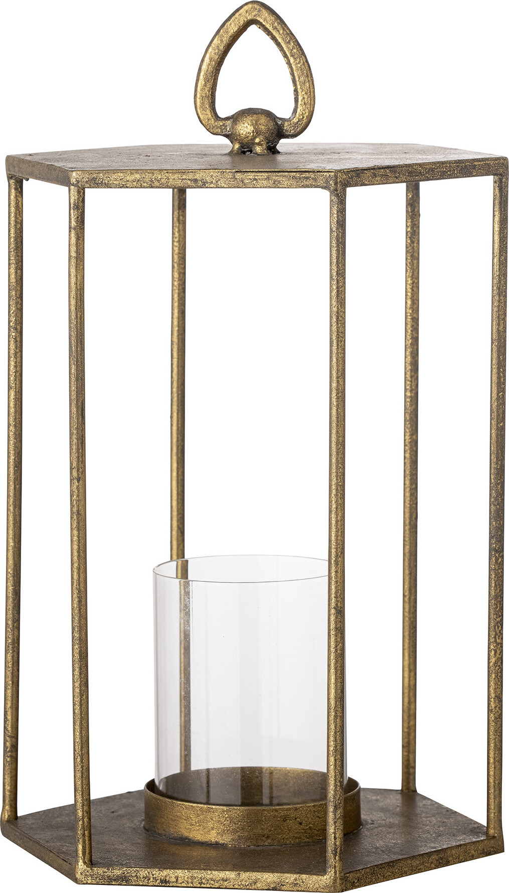 Creative Collection - Vanea Lanterne Med Glas - Brass - Metal