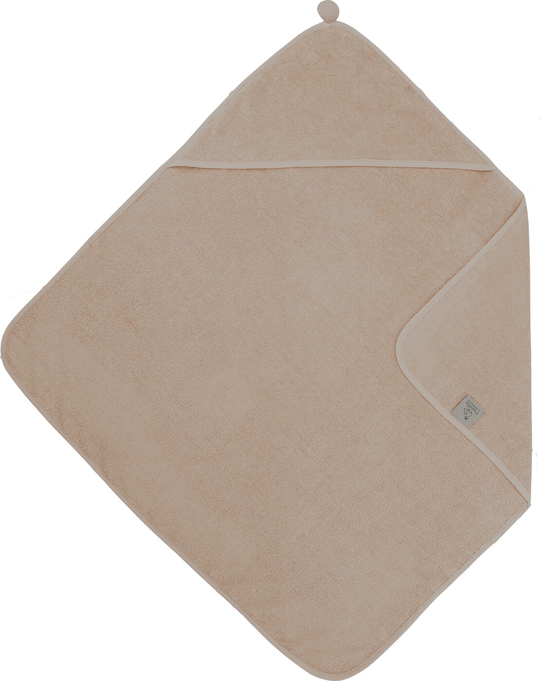 Vanilla Copenhagen - Babyhåndklæde Med Hætte - Oak - 80 X 80 Cm