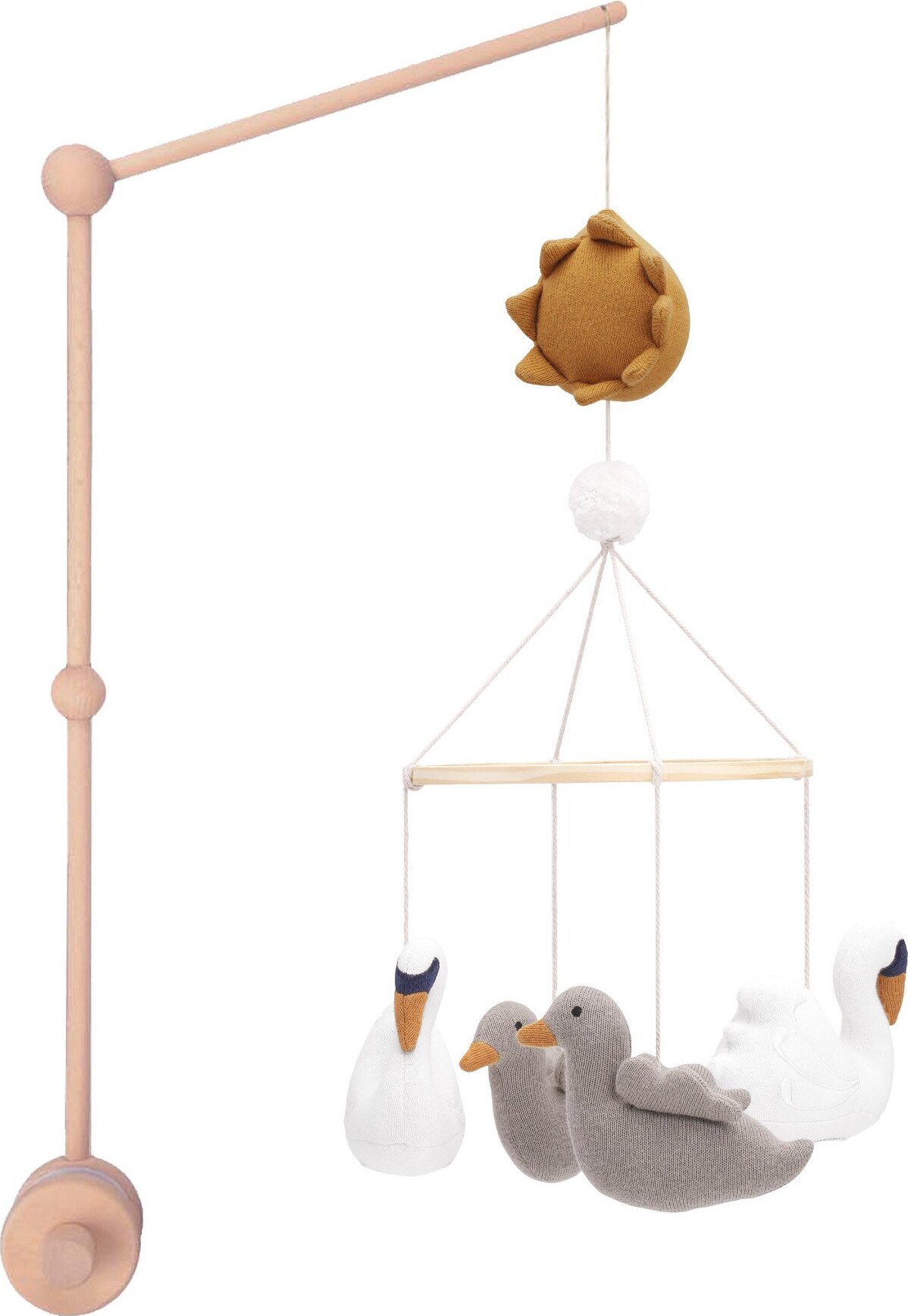 Vanilla Copenhagen - Musikuro + Træholder - Swan