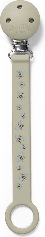 Vanilla Copenhagen - Pacifier Holder - Silicone - Honeybee (paci5025)