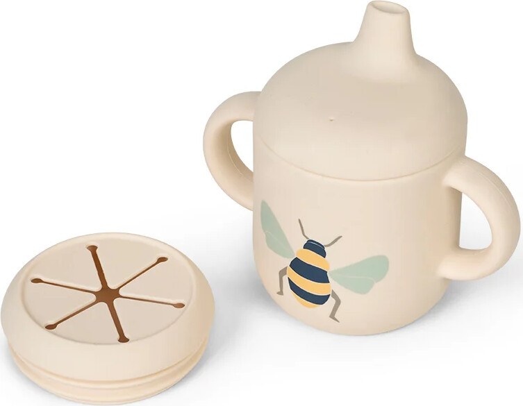 Vanilla Copenhagen - Snack- Og Drikkekop 2-i-1 - Honeybee - 180 Ml