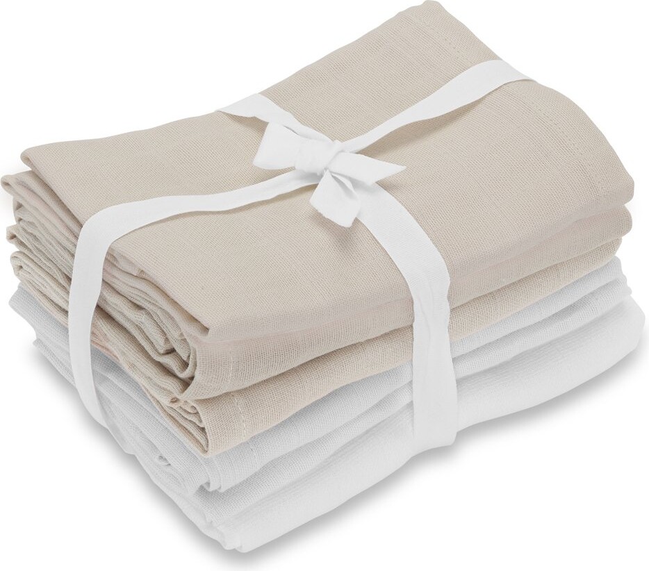 Vanilla Copenhagen - Stofbleer 4-pak - Oyster Grey - 70 X 70 Cm