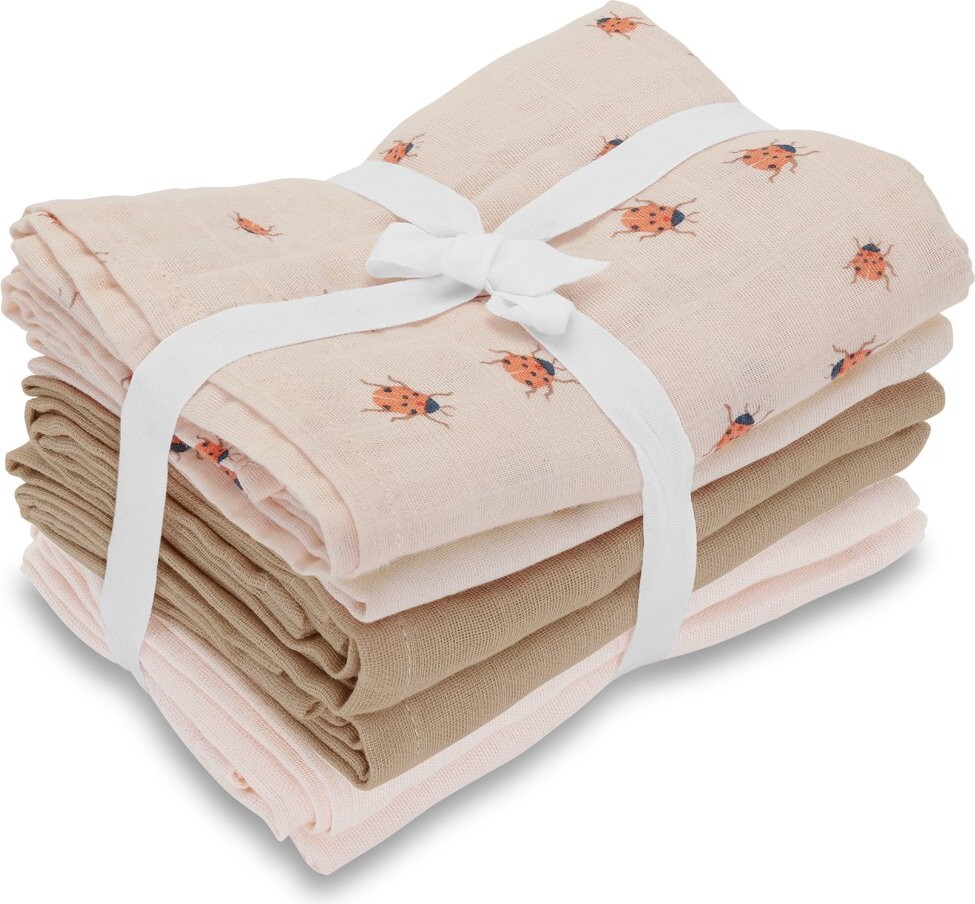 Vanilla Copenhagen - Stofbleer 6-pak - Rose - 70 X 70 Cm