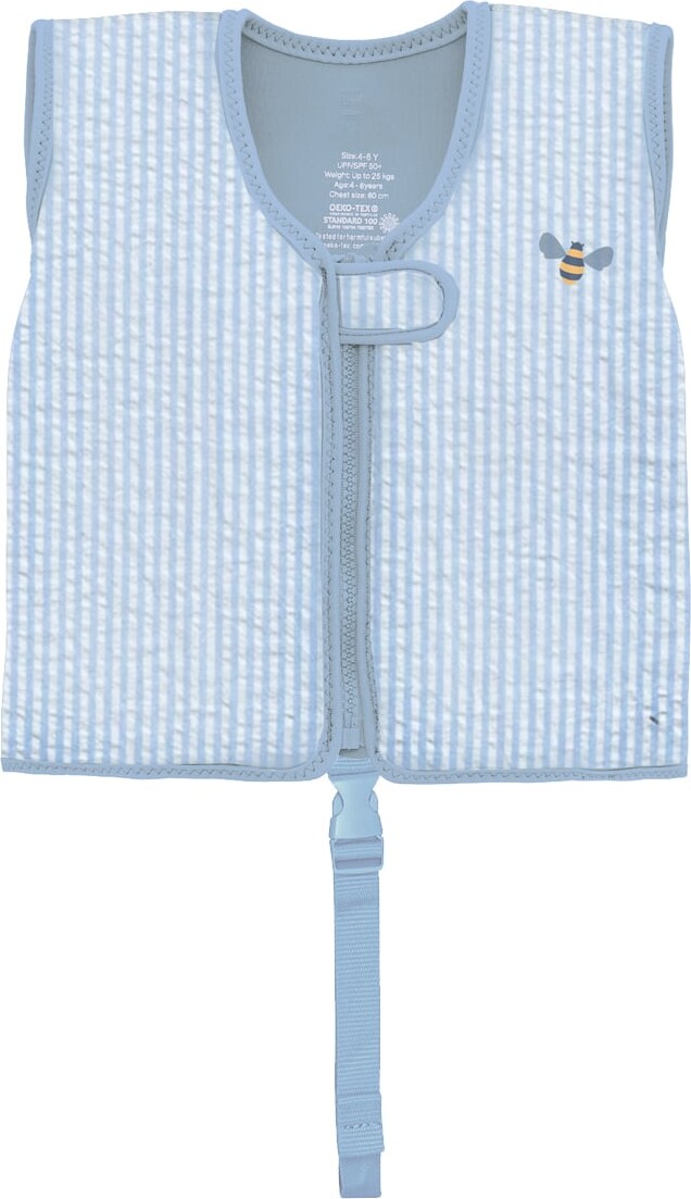 Vanilla Copenhagen - Svømmevest Med Strop - Seersucker - Honeybee