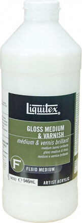 Billede af Liquitex - Gloss Medium & Varnish 946 Ml - Fluid Medium