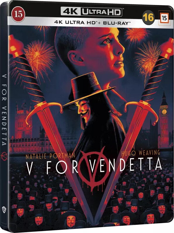 V For Vendetta - Steelbook - 4K Blu-Ray