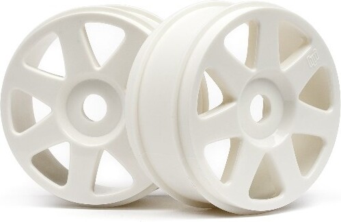 V7 Wheel White (42x83mm/2pcs) - Hp103678 - Hpi Racing