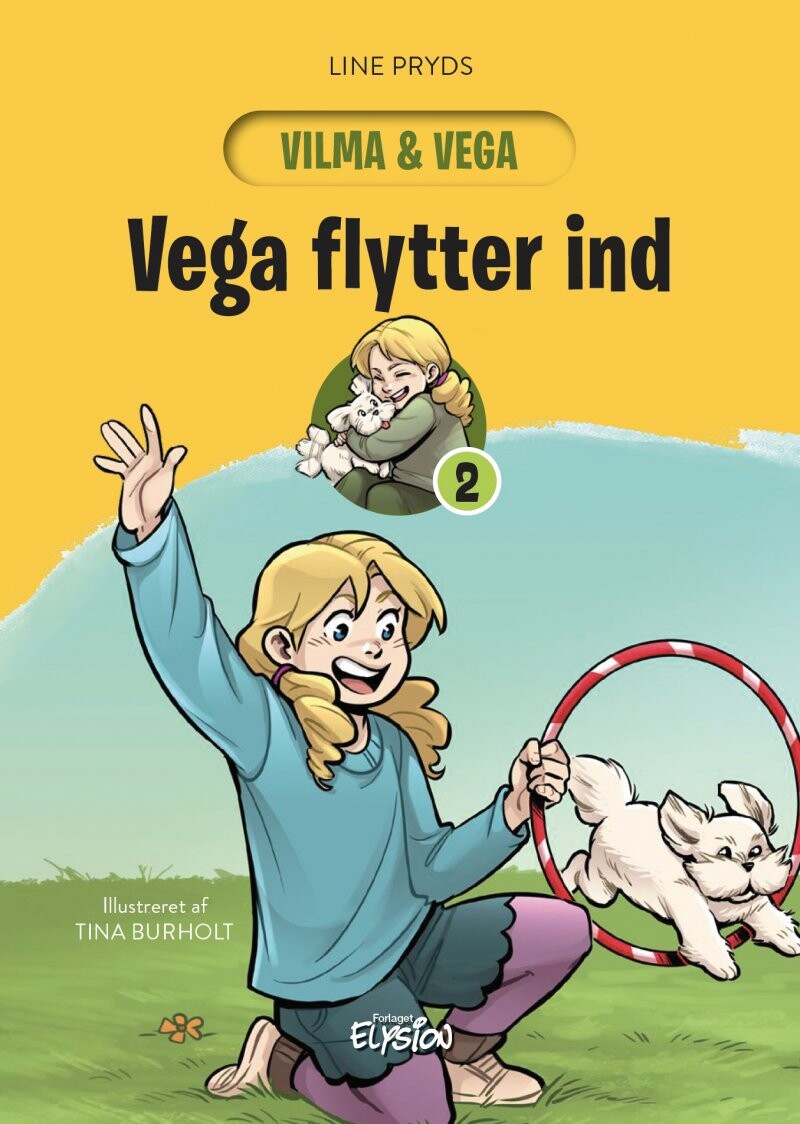 Billede af Vega Flytter Ind - Line Pryds - Bog