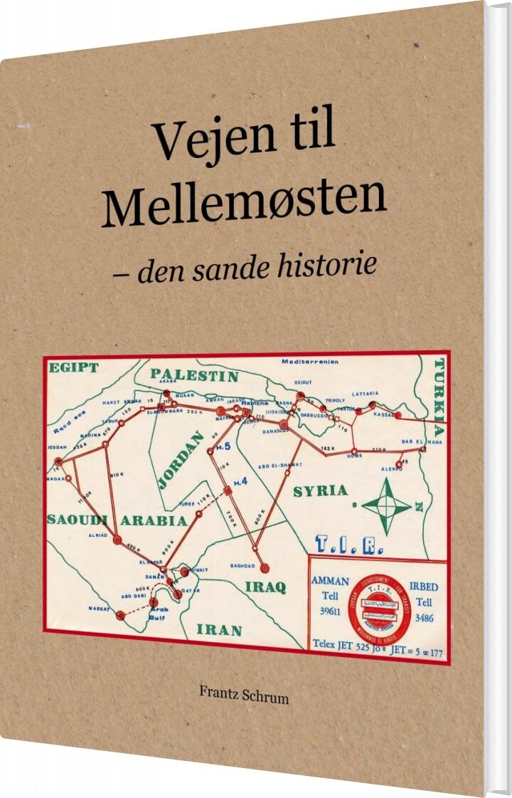 Billede af Vejen Til Mellemøsten - Frantz Schrum - Bog