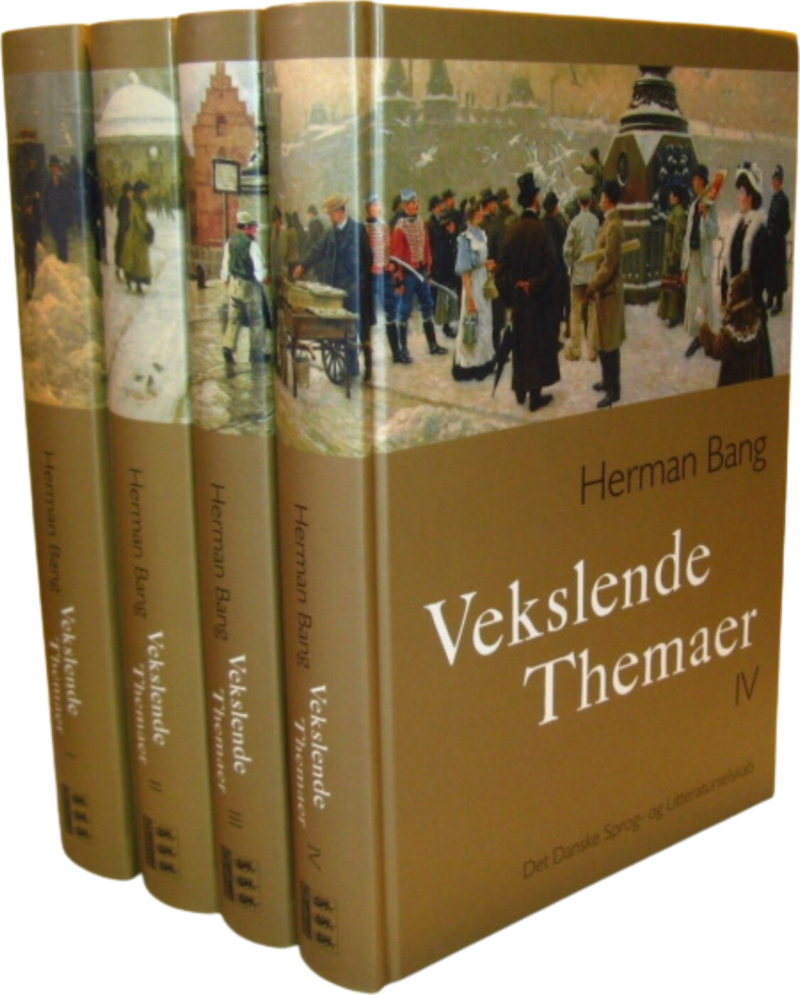 Vekslende Themaer Bind 1-4 - Herman Bang - Bog
