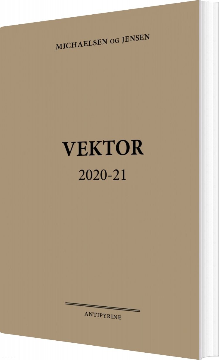 Billede af Vektor 2020-21 - Rene Jean Jensen - Bog