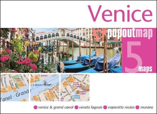 Venice Popout Maps - Popout Map - English Book