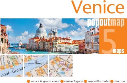 Venice Popout Maps - Popout Map - English Book