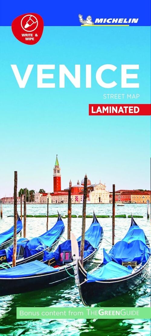 Billede af Venice Street Map Laminated - Diverse - English Book