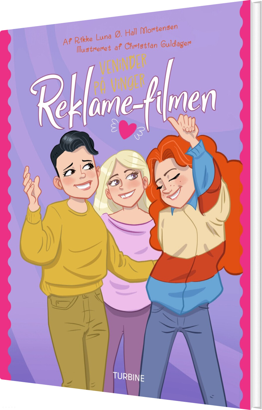 Veninder På Vinger - Reklamefilmen - Rikke Luna ø. Hall Mortensen - Bog