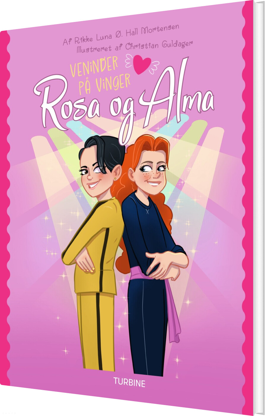 Veninder På Vinger - Rosa Og Alma - Rikke Luna ø. Hall Mortensen - Bog