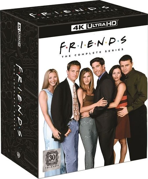 Friends Box / Venner Boks - Den Komplette Samling - 4K Blu-Ray - Tv-serie