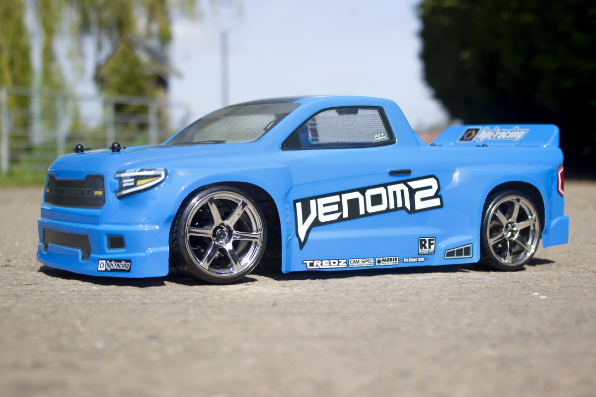 Billede af Venom 2 T-10 Clear Body (200mm/wb255mm) - Hp160444 - Hpi Racing