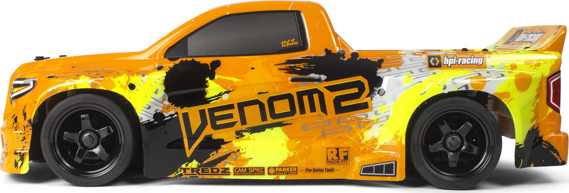 Billede af Venom 2 T-10 Painted Body (200mm/wb255mm) - Hp160523 - Hpi Racing