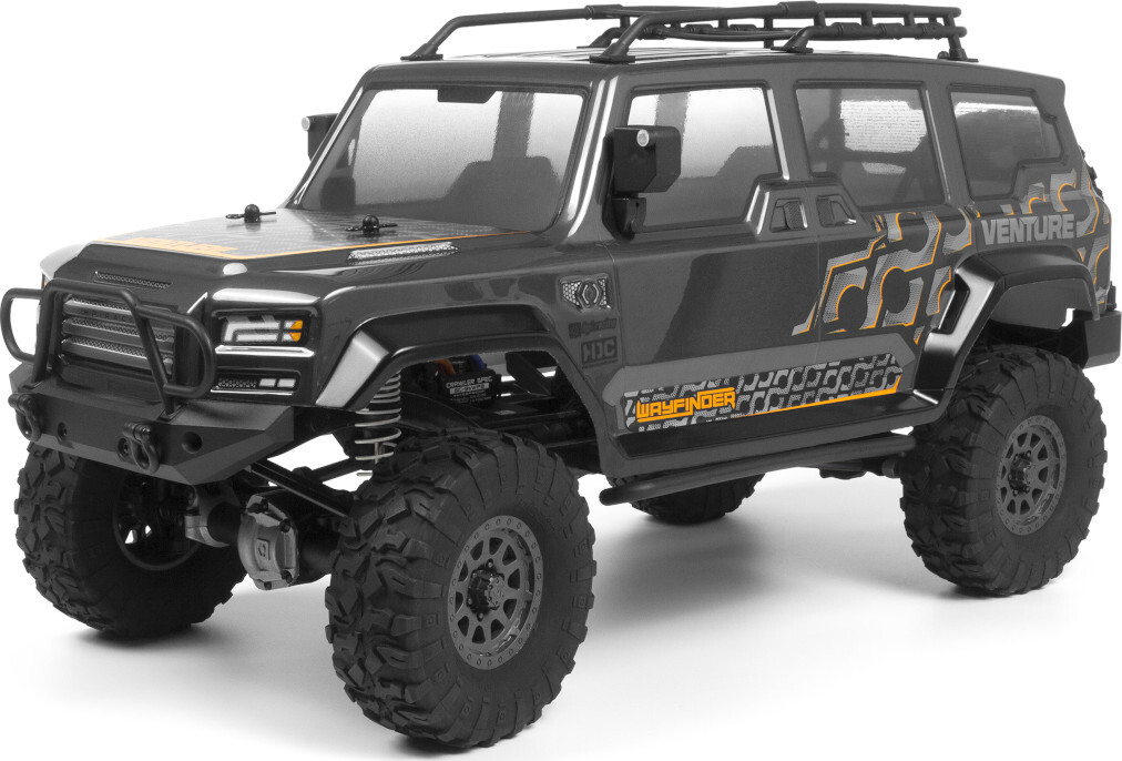 Billede af Venture Wayfinder Painted Body Gunmetal - Hp160569 - Hpi Racing
