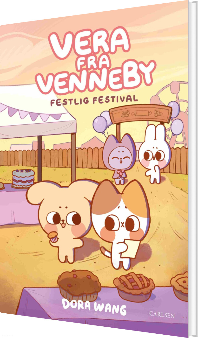 Vera Fra Venneby - Festlig Festival - Dora Wang - Bog