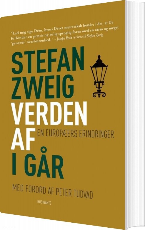 Billede af Verden Af I Går - Stefan Zweig - Bog