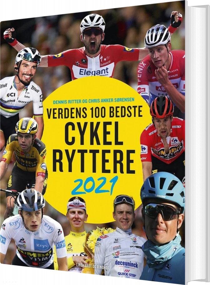 Verdens Bedste Cykelryttere 2021 af Ritter - Indbundet Bog Gucca.dk