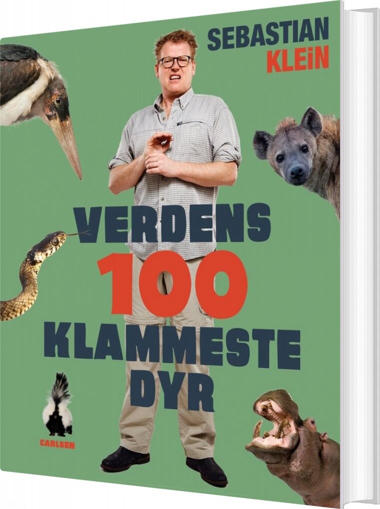 Ironisk løn tunge Verdens 100 Klammeste Dyr af Sebastian Klein - Indbundet Bog - Gucca.dk