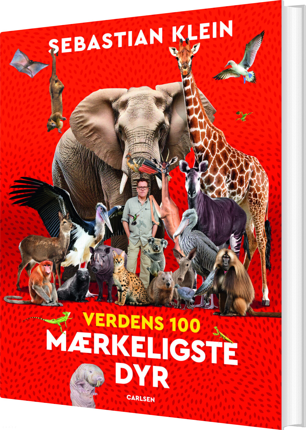 Verdens 100 Mærkeligste Dyr - Sebastian Klein - Bog