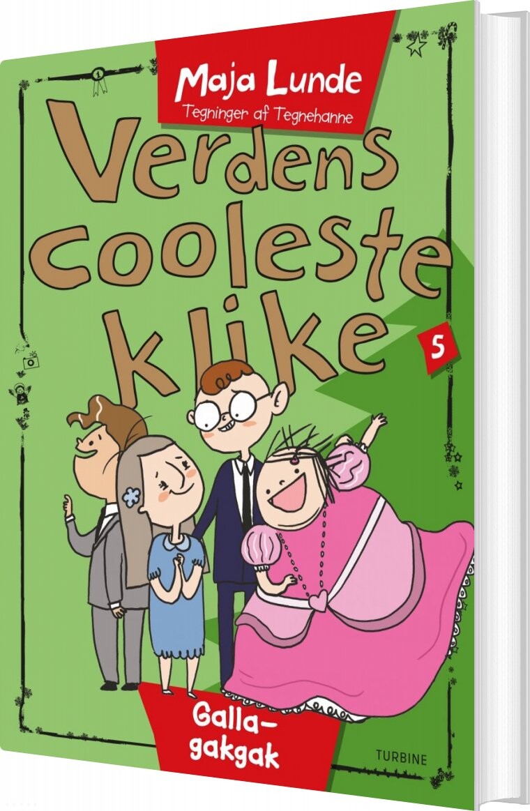 Billede af Verdens Cooleste Klike 5 - Galla-gakgak - Maja Lunde - Bog