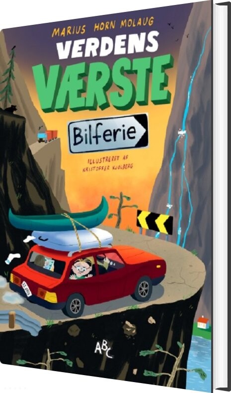 Billede af Verdens Værste Bilferie - Marius Horn Molaug - Bog