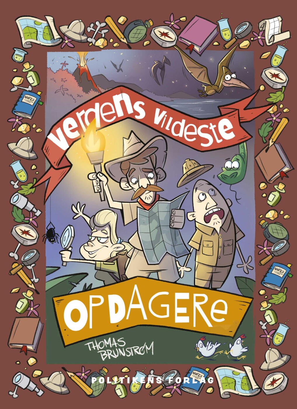 Verdens Vildeste Opdagere - Thomas Brunstrøm - Bog