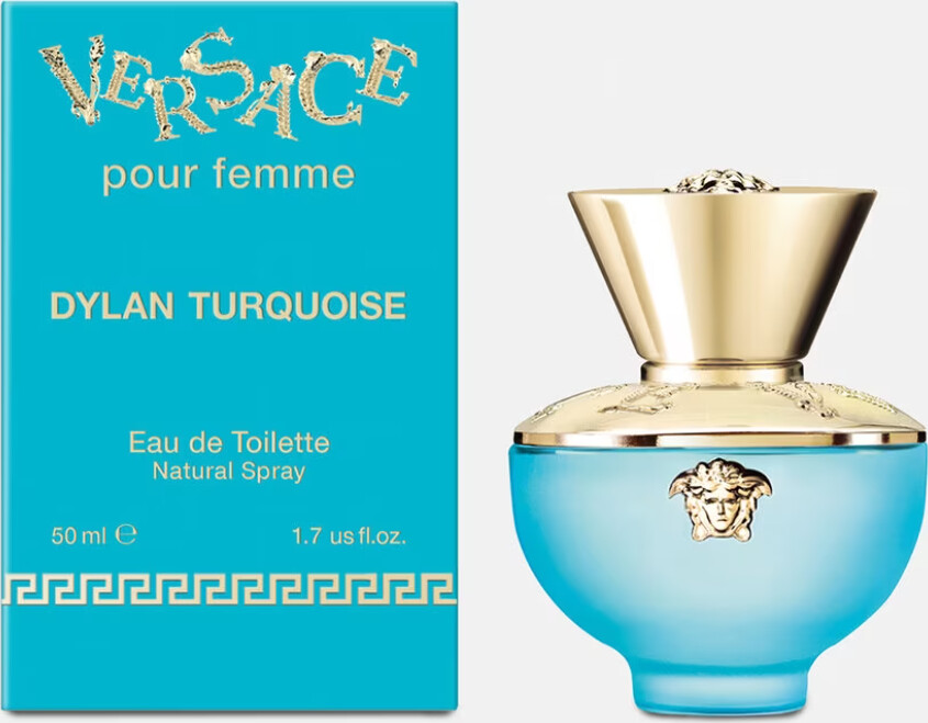 Se Versace Dameparfume - Dylan Turquoise Edt 50 Ml hos Gucca.dk
