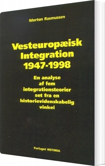 Billede af Vesteuropæisk Integration 1947 - Morten Rasmussen - Bog