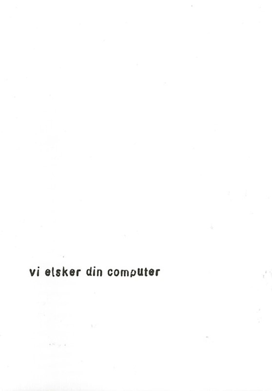 Vi Elsker Din Computer - Jacob Lillemose - Bog