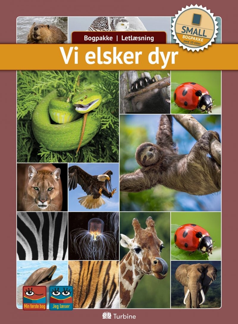 Vi Elsker Dyr - Small 10 Bøger - Bog