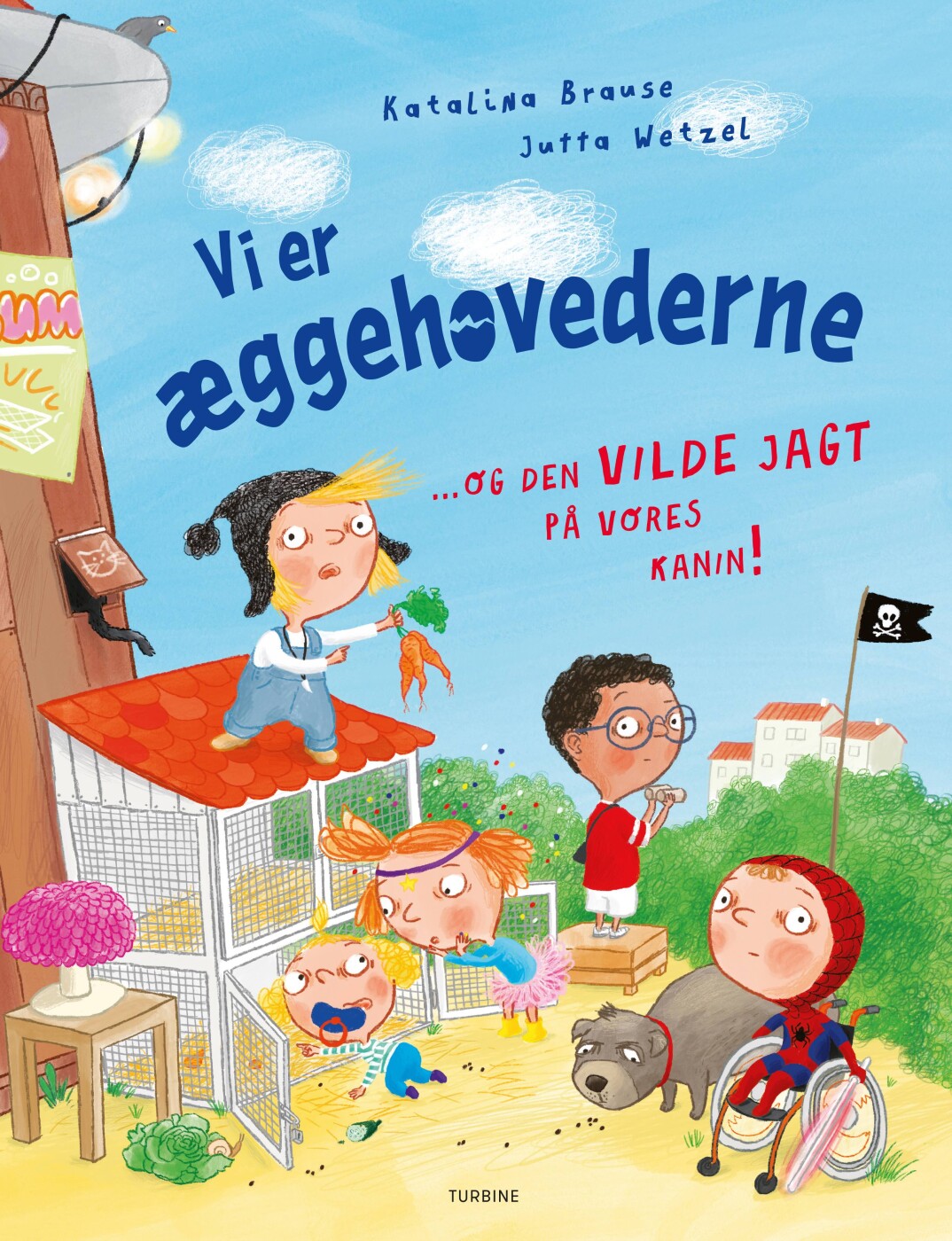 Vi Er æggehovederne Og Den Vilde Jagt På Vores Kanin! - Katalina Brause - Bog